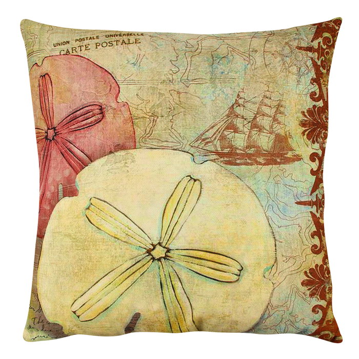 Aberto Design Cojín Multicolor 43 x 43 cm Aberto Design Cojín Multicolor 43 x 43 cm